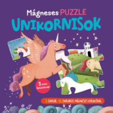 Napraforgó Könyvkiadó Mágneses puzzle - Unikornisok gyermek- és ifjúsági könyv
