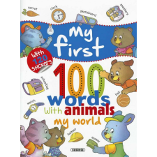 Napraforgó Könyvkiadó Napraforgó - My first 100 words with animals - My world gyermek- és ifjúsági könyv