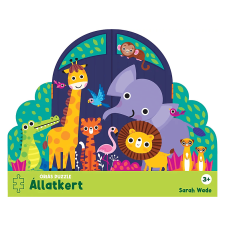 Napraforgó Könyvkiadó - Óriás puzzle - Állatkert gyermek- és ifjúsági könyv