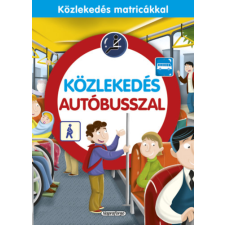 Napraforgó Közlekedés autóbusszal - Közlekesés matricákkal kreatív és készségfejlesztő