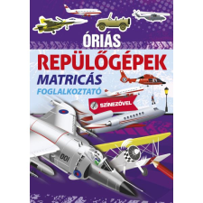 NAPRAFORGO Óriás repülőgépek - színező matricákkal kreatív és készségfejlesztő