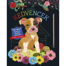 Napraforgó Rejtőzködő kedvencek - kifestőfüzet kaparós és színezős oldalakkal (5999564963331) (5999564963331) kreatív és készségfejlesztő