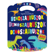 Napraforgó Színes foglalkoztatófüzet - Dinoszauruszok - 400 matricával füzet