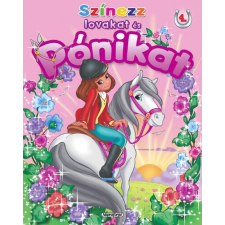  Napraforgó - Színezz lovakat és pónikat 4 gyermek- és ifjúsági könyv