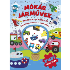 Napraforgó Varázslatos matricák - Mókás járművek Napraforgó kreatív és készségfejlesztő