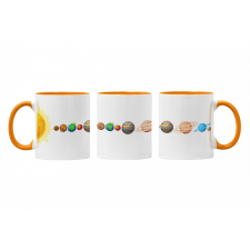  Naprendszerünk Bolygói - Színes Bögre bögrék, csészék