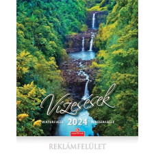  Naptár, fali, CSG "Vízesések" naptár, kalendárium