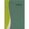 Naptár, tervező, A5, heti, DAYLINER, "Dubai", zöld-zöld