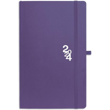  Naptár, tervező, A5, heti, TOPTIMER "Rainbow", lila naptár, kalendárium