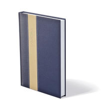  Naptár, tervező, A5, napi, TOPTIMER "Fashion", kék-bézs-kék naptár, kalendárium