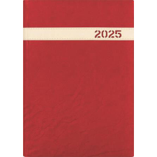  Naptár, tervező, B5, heti, DAYLINER, "The Boss", bordó határidőnapló