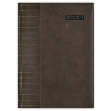  Naptár, tervező, B5, heti, DAYLINER, "Tucson", fekete határidőnapló