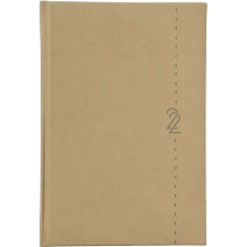  Naptár, tervező, B5, heti, TOPTIMER "Linea", bézs határidőnapló