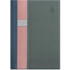  Naptár, tervező, B5, heti, TOPTIMER "Vario", kék-rózsaszín-szürke naptár, kalendárium