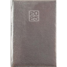  Naptár, tervező, B6, heti, DAYLINER, "Mirror", ezüst naptár, kalendárium