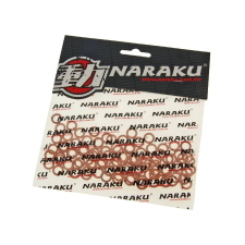 Naraku Réz tömítőgyűrűk Naraku 6x10x1.5mm 100 darab egyéb motorkerékpár alkatrész