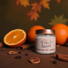  Narancsos téli melegség - illatgyertya - 165 gramm gyertya