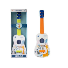 Narancssárga ukulele gitár játékhangszer
