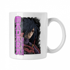 Naruto Madara Uchiha - Fehér Bögre bögrék, csészék