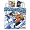 Naruto Naruto dupla, kétszemélyes ágyneműhuzat 240×220cm, 65x65 cm