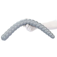 Narvax – prémium duált használható dildo, szürke műpénisz, dildó