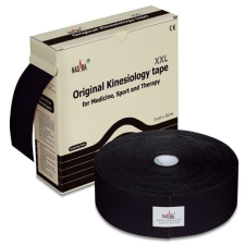 NASARA Kineziológiai Tapasz / Szalag 5 cm x 32 m Fekete gyógyászati segédeszköz