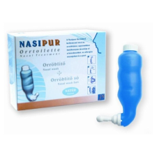 Nasipur orröblítő készülék+orröblítő só 30db 1 db gyógyhatású készítmény