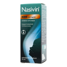 NASIVIN Kids 0,25 mg/ml oldatos orrcsepp 10 ml gyógyhatású készítmény