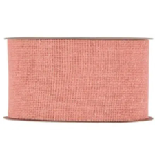 Nastri MP Nastri Juta szalag 7,5 cm széles korall dekorációs kellék