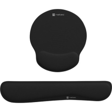 Natec Chipmunk 2 w 1 czarna zestaw ergonomiczny (NPF-2195) egérpad