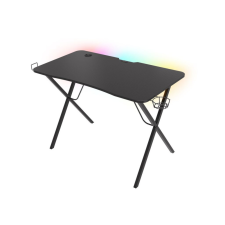 Natec Genesis Holm 200 RGB gaming asztal fekete (NDS-1606) íróasztal