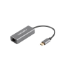 Natec NATEC USB->RJ45 ETHERNET ADAPTER HÁLÓZATI KÁRTYA CRICKET USB-C 3.1 1X RJ45 1GB KÁBEL