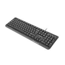 Natec NKL-0967 TROUT SLIM USB Billentyűzet ENG - Fekete (NKL-0967) billentyűzet