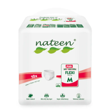 Nateen Flexi Plus M - inkontinencia pelenkanadrág 2150 ml (10db) gyógyászati segédeszköz