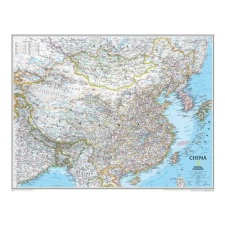NATIONAL GEOGRAPHIC Kína falitérkép National Geographic 76x61cm térkép