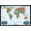 NATIONAL GEOGRAPHIC Világ országai falitérkép dekoratív poszter National Geographic angol nyelven 117x76