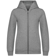 Native Spirit NS405 ECO-FRIENDLY KIDS’ FULL ZIP HOODED SWEATSHIRT 8/10 gyerek pulóver, kardigán