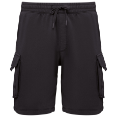 Native Spirit NS717 MEN’S FRENCH TERRY WASHED EFFECT CARGO SHORTS L