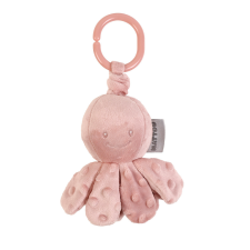 Nattou felhúzós rezgő játék plüss Lapidou - Octopus pink egyéb bébijáték