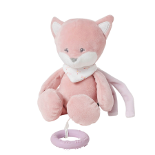 Nattou felhúzós zenélõ játék plüss kicsi Alice and Pomme - Alice, a róka plüssfigura