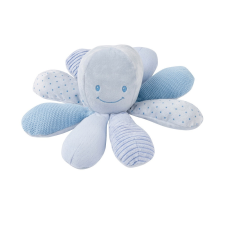 Nattou plüss foglalkoztató játék Octopus - kék bébiplüss