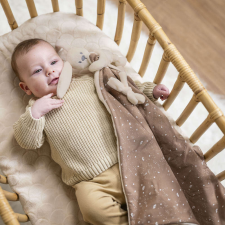 Nattou szunditakaró plüss foszforeszkáló Lapidou - Nyúl homok babaágynemű, babapléd