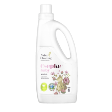 Natur Cleaning Csepke Baby Babapúder hipoallergén mosógél 14 mosás 100 tisztító- és takarítószer, higiénia
