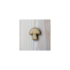 Natúr fa gomba, mérete: 3x3 cm dekorációs kellék