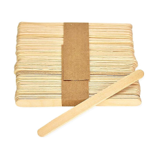 Natúr fa spatula, mérete: 110x10 mm, 50db/cs dekorációs kellék