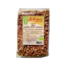 Natur Gold Naturgold Bio puffasztott tönkölybúza mézes-bodzás köntösben 100 g csokoládé és édesség