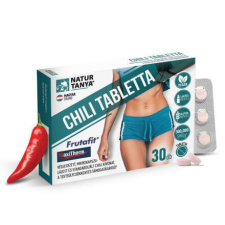  Natur Tanya® Chili 30db tabletta a testsúlycsökkentés támogatásához gyógyhatású készítmény