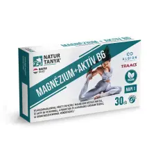  Natur Tanya Magnézium + aktív B6 kapszula 30 db vitamin és táplálékkiegészítő
