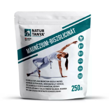Natur Tanya® Magnézium-Biszglicinát 250 kapszula, vegán, laktóz- és gluténmentes vitamin és táplálékkiegészítő