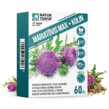 Natur Tanya Máriatövis Max + Kolin 60 db vitamin és táplálékkiegészítő